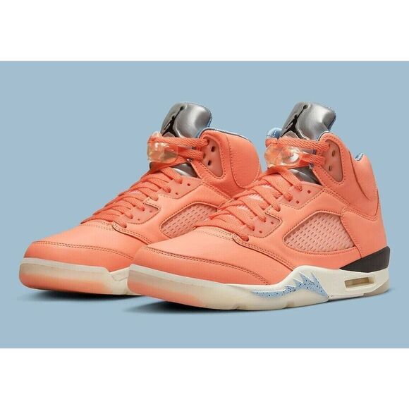 Nike Air Jordan 5 Retro X DJ Khaled Shoes Crimson Bliss DV4982-641 Men's NEW